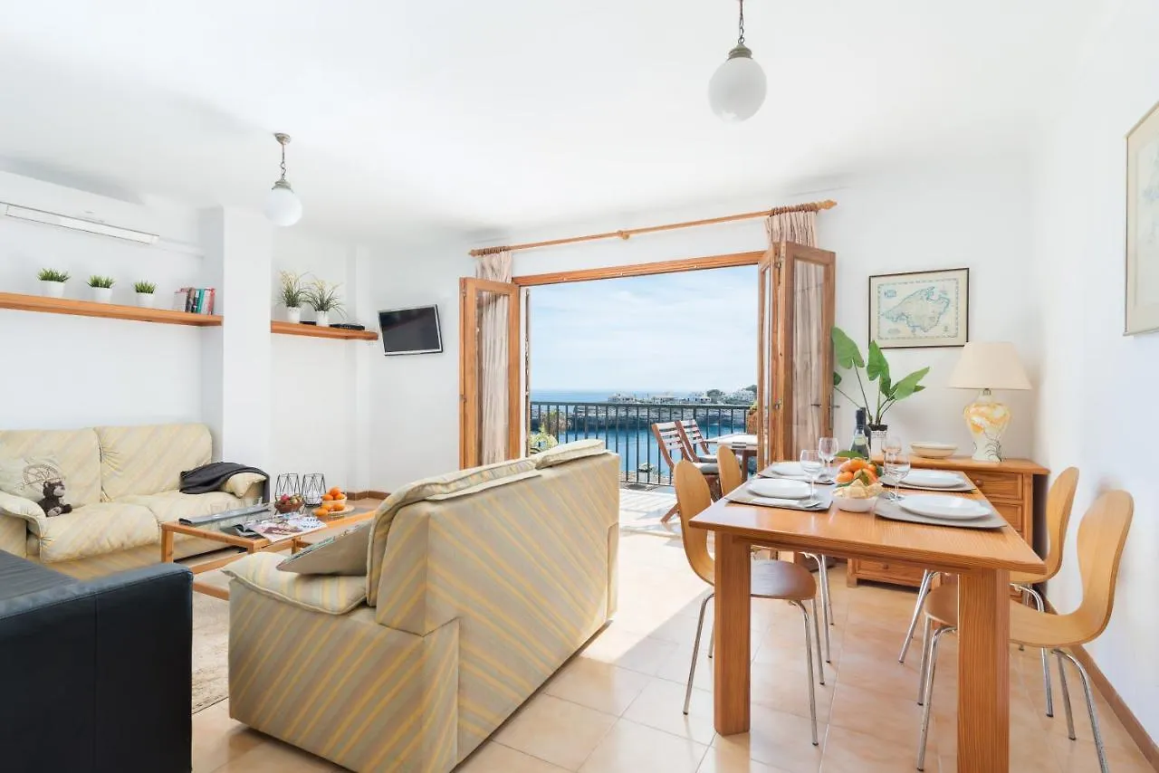 Apartamento Harmonia Con Vista Al Mar, Cala Marsal 300M Apartment Porto Colom  0*, Portocolom (Mallorca)