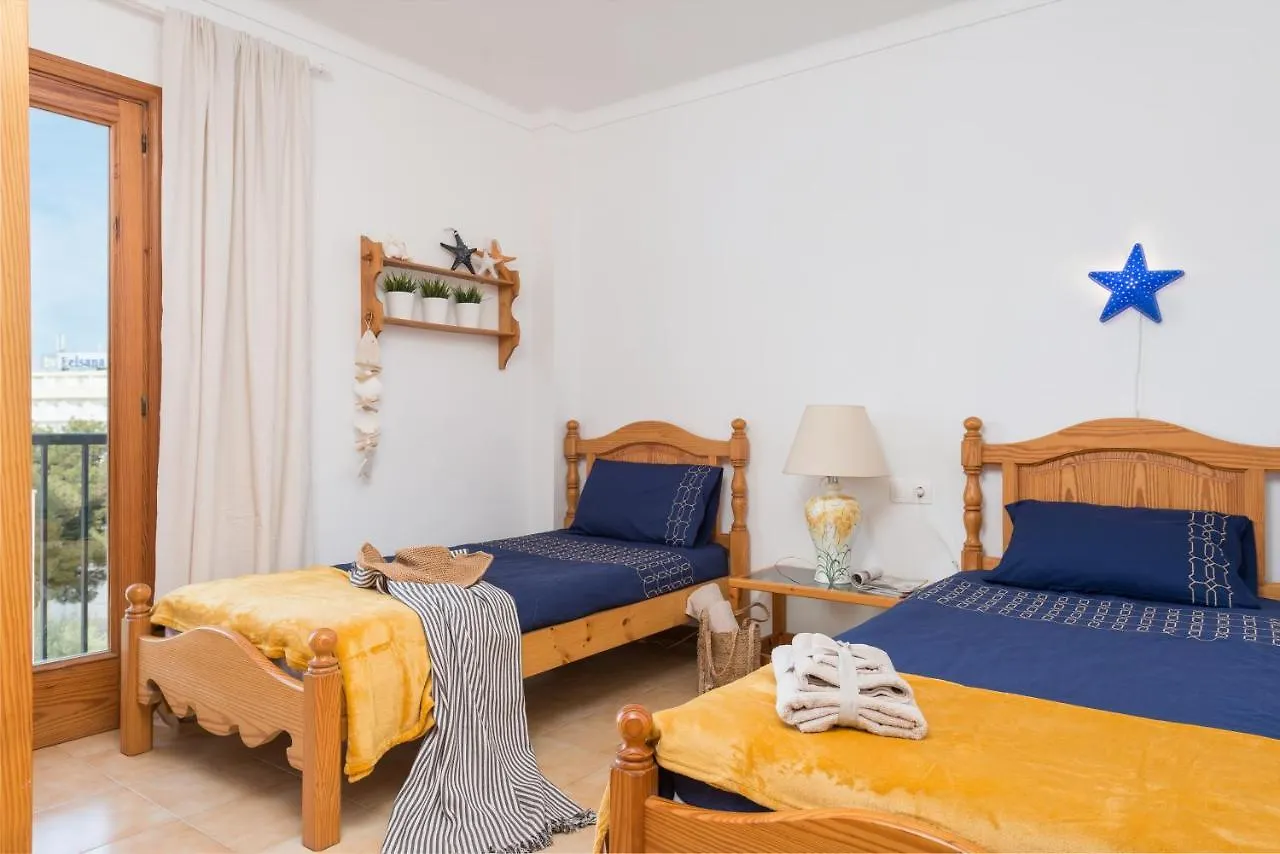 Apartamento Harmonia Con Vista Al Mar, Cala Marsal 300M Apartment Porto Colom  0*, Portocolom (Mallorca)